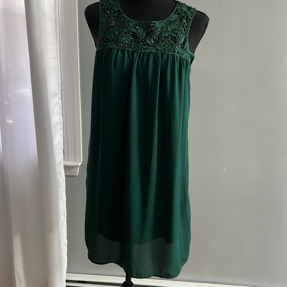 Charlotte Russe green dress